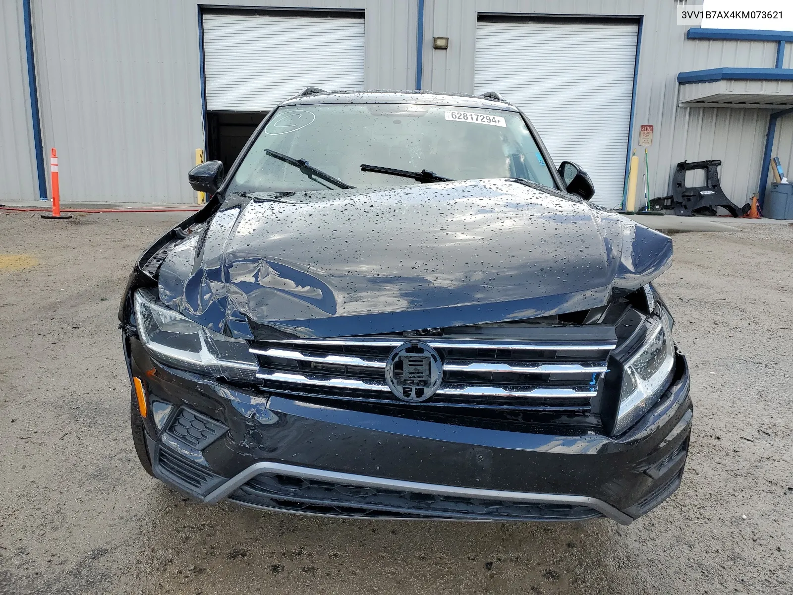 2019 Volkswagen Tiguan S VIN: 3VV1B7AX4KM073621 Lot: 62817294