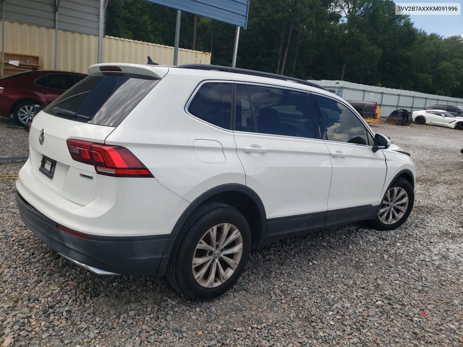 2019 Volkswagen Tiguan Se VIN: 3VV2B7AXXKM091996 Lot: 63864144