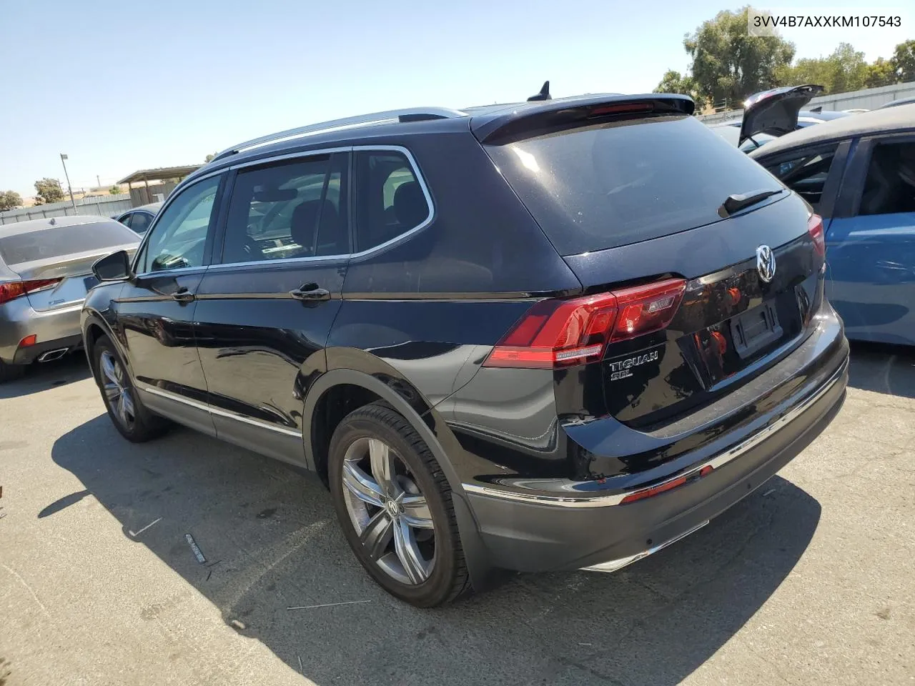 2019 Volkswagen Tiguan Sel Premium VIN: 3VV4B7AXXKM107543 Lot: 66382004