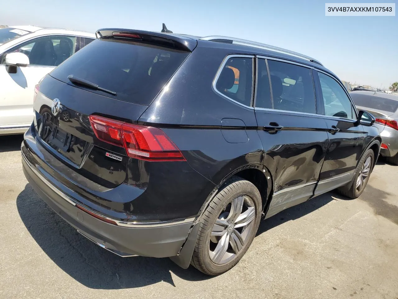 2019 Volkswagen Tiguan Sel Premium VIN: 3VV4B7AXXKM107543 Lot: 66382004