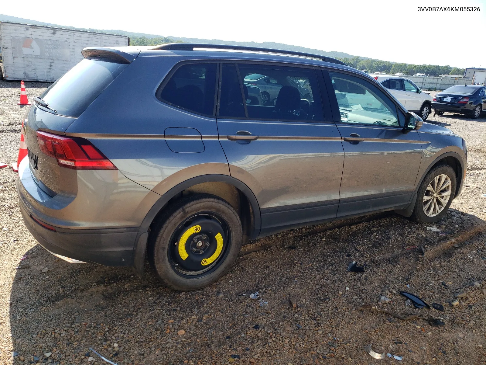 2019 Volkswagen Tiguan S VIN: 3VV0B7AX6KM055326 Lot: 66607714