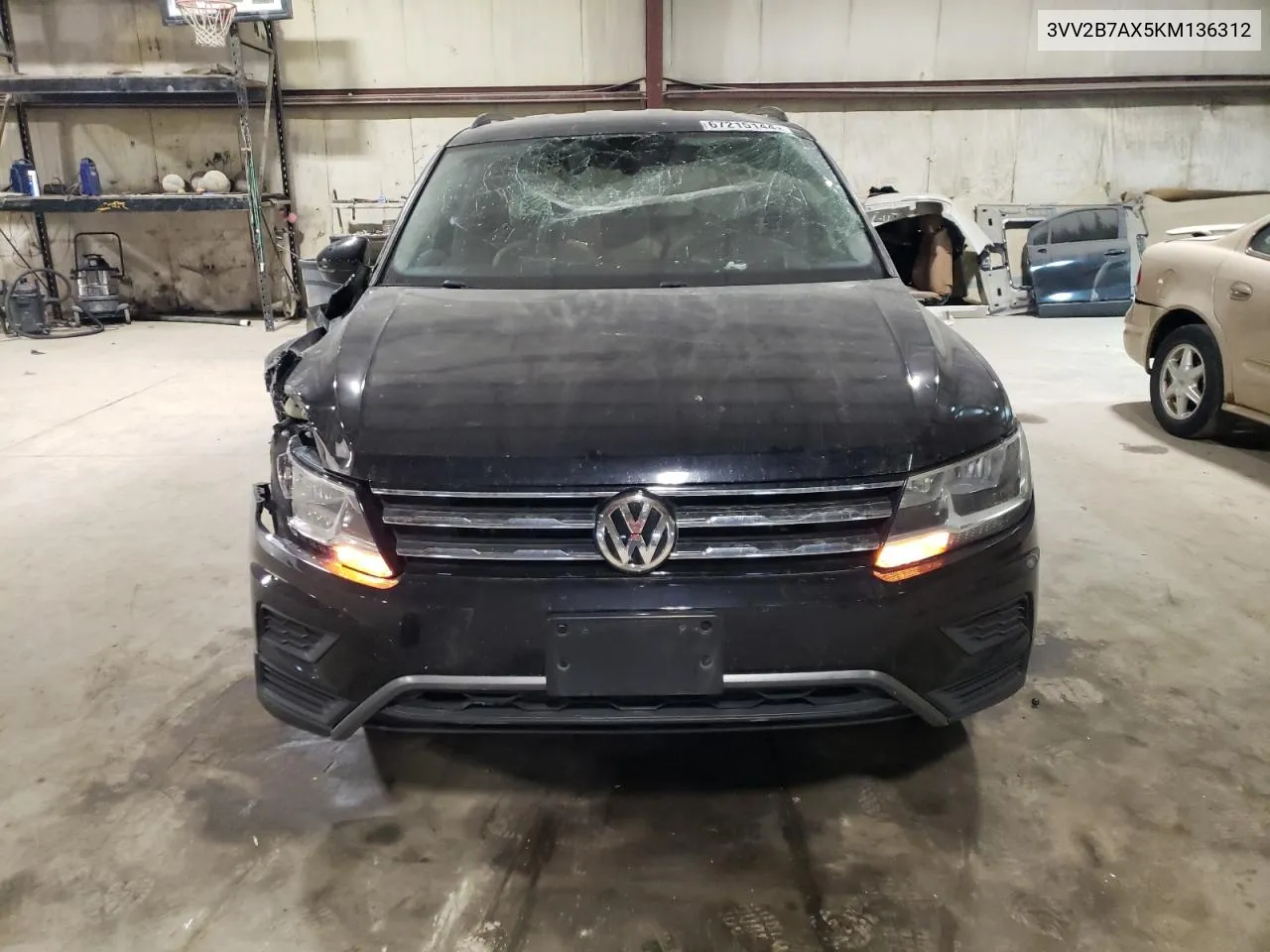 2019 Volkswagen Tiguan Se VIN: 3VV2B7AX5KM136312 Lot: 67215144