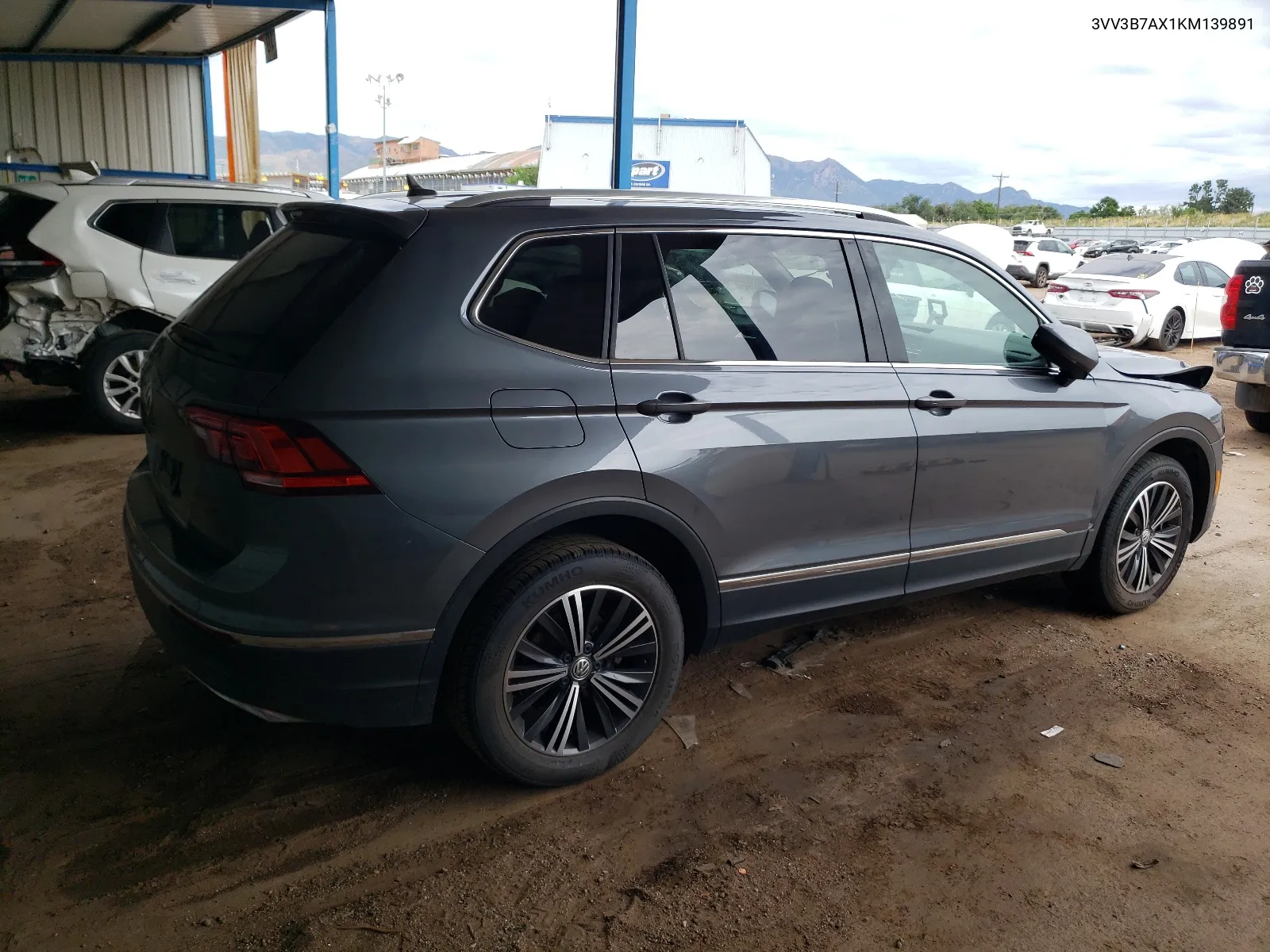 2019 Volkswagen Tiguan Se VIN: 3VV3B7AX1KM139891 Lot: 67314284