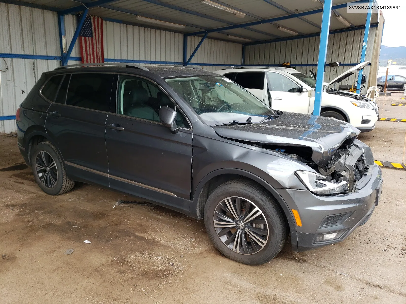 2019 Volkswagen Tiguan Se VIN: 3VV3B7AX1KM139891 Lot: 67314284