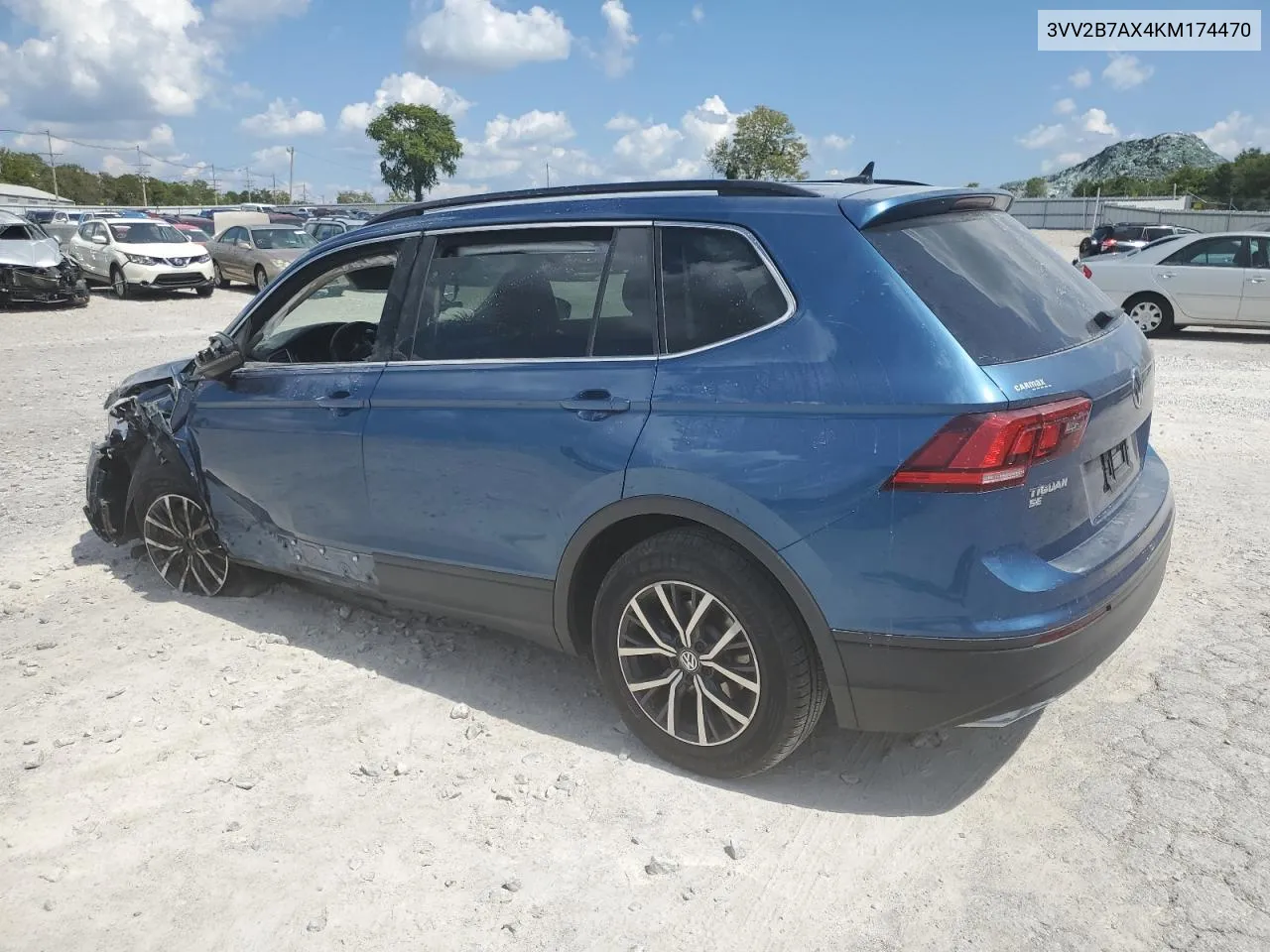 2019 Volkswagen Tiguan Se VIN: 3VV2B7AX4KM174470 Lot: 68205294