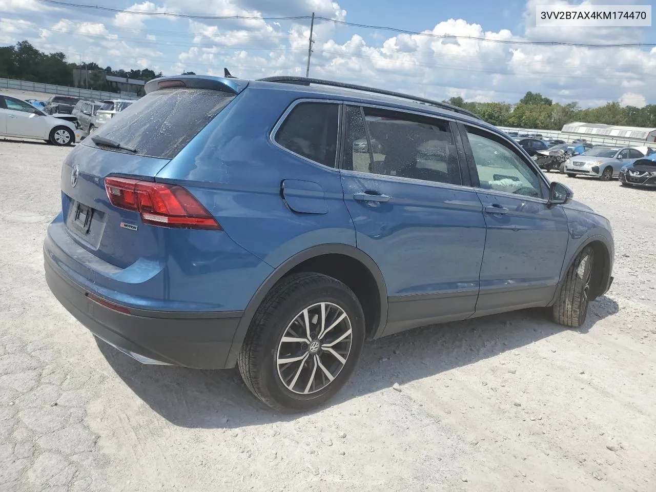 2019 Volkswagen Tiguan Se VIN: 3VV2B7AX4KM174470 Lot: 68205294