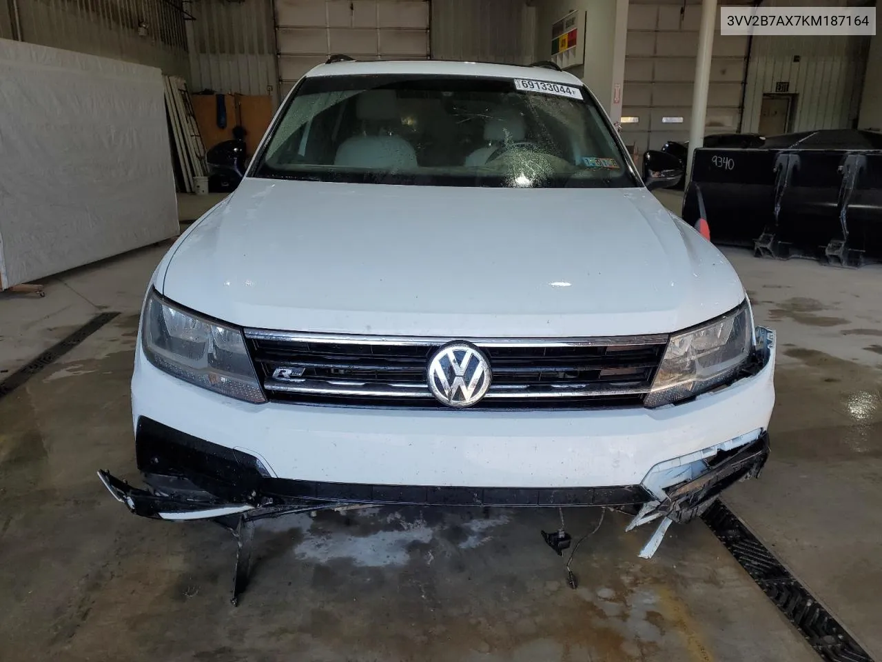 2019 Volkswagen Tiguan Se VIN: 3VV2B7AX7KM187164 Lot: 69133044