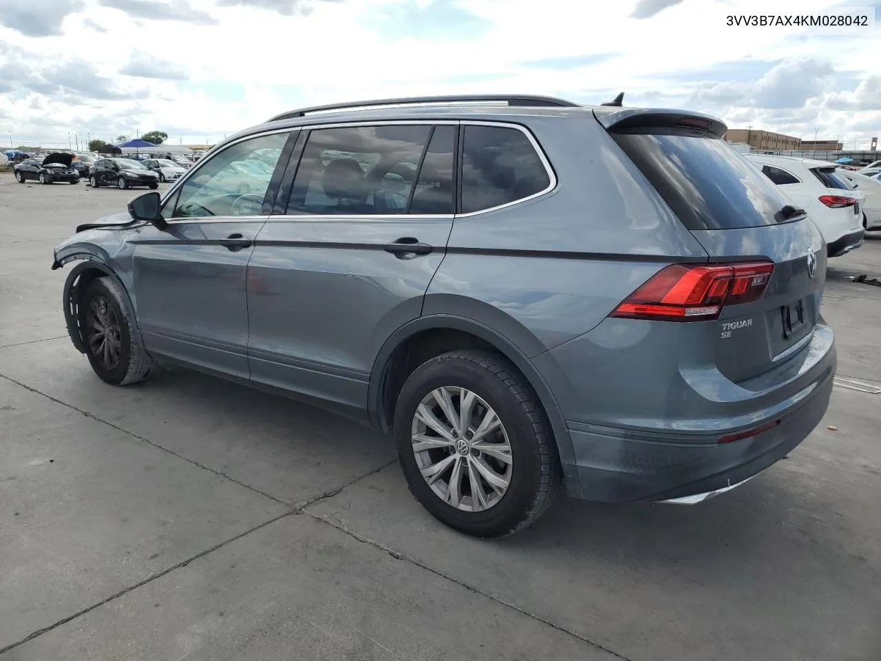 3VV3B7AX4KM028042 2019 Volkswagen Tiguan Se