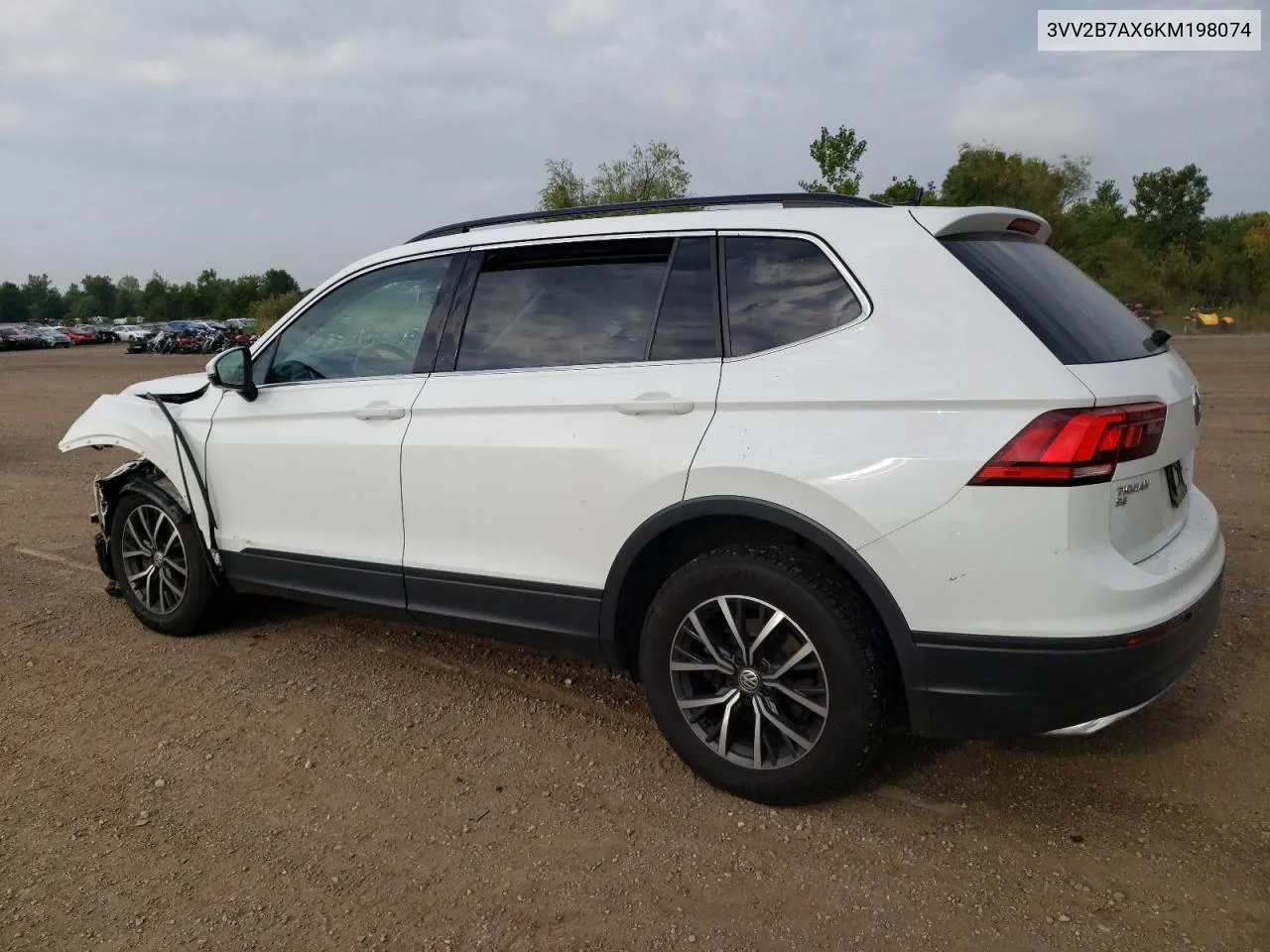 2019 Volkswagen Tiguan Se VIN: 3VV2B7AX6KM198074 Lot: 69418494