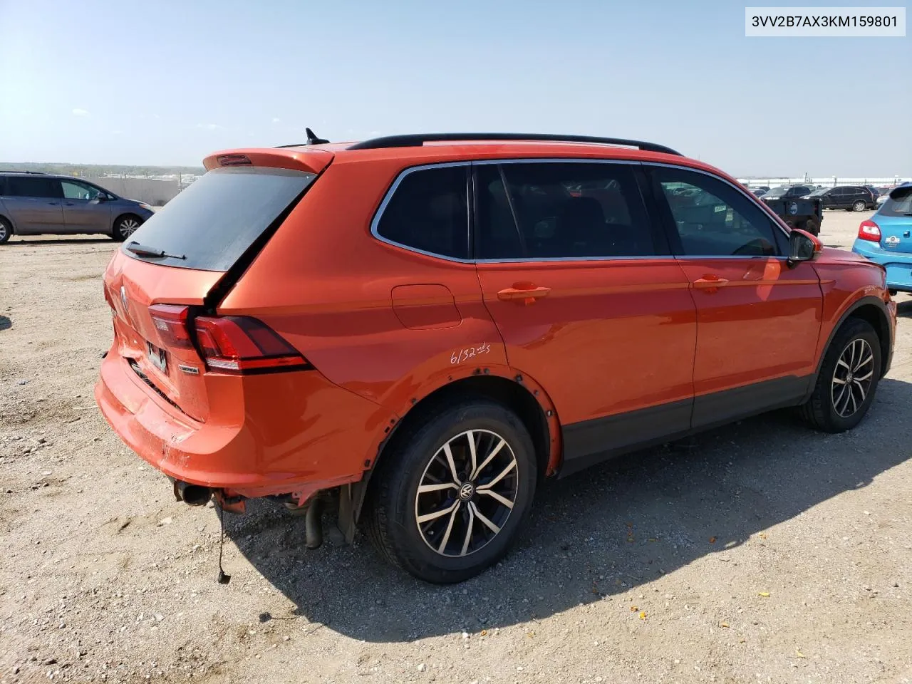 3VV2B7AX3KM159801 2019 Volkswagen Tiguan Se