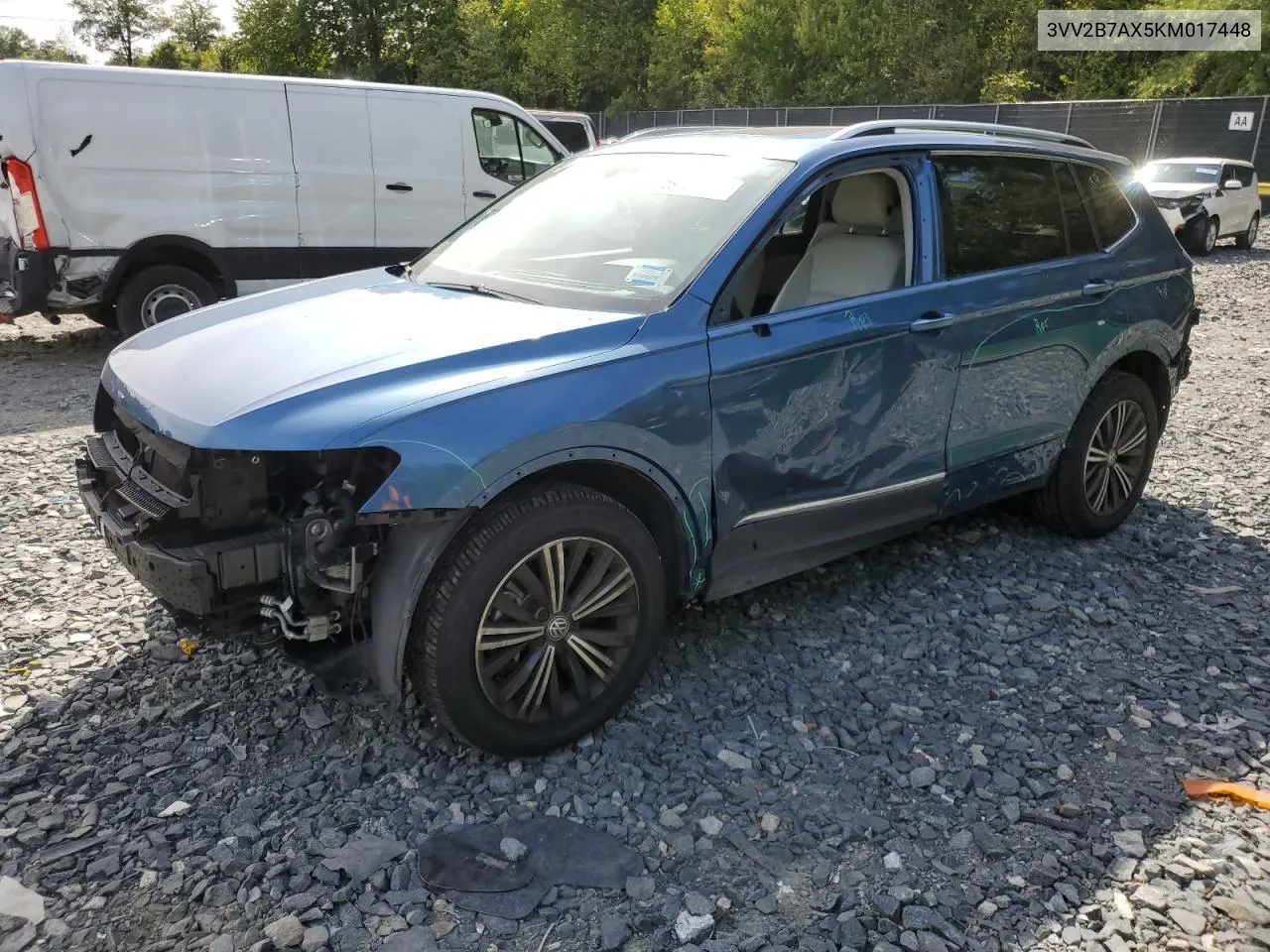 3VV2B7AX5KM017448 2019 Volkswagen Tiguan Se