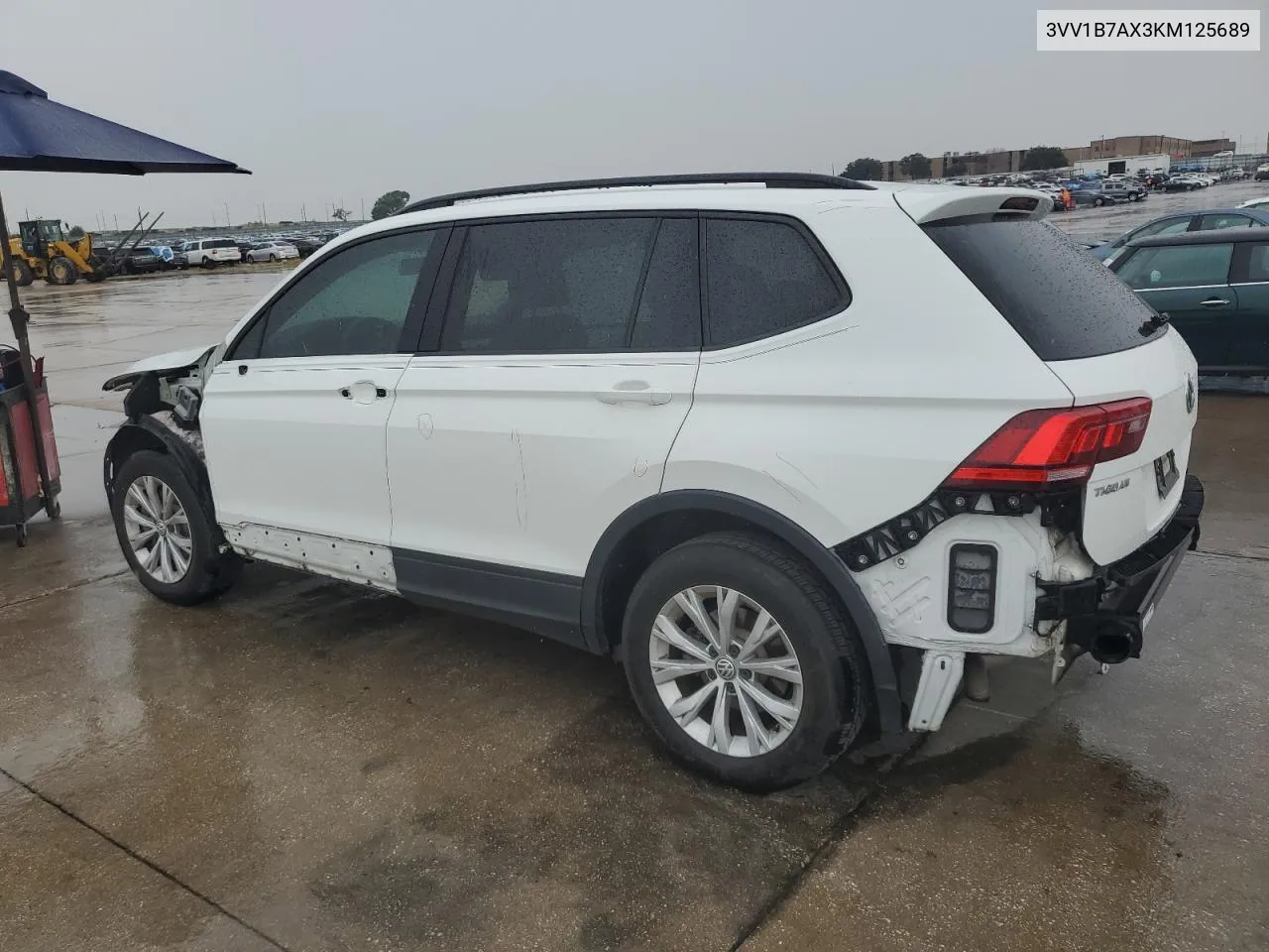 2019 Volkswagen Tiguan S VIN: 3VV1B7AX3KM125689 Lot: 69802724