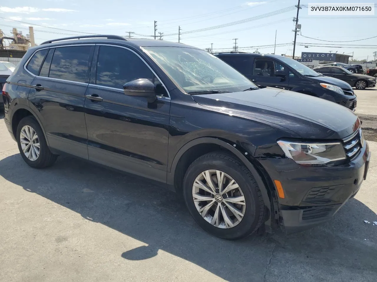 2019 Volkswagen Tiguan Se VIN: 3VV3B7AX0KM071650 Lot: 70721034