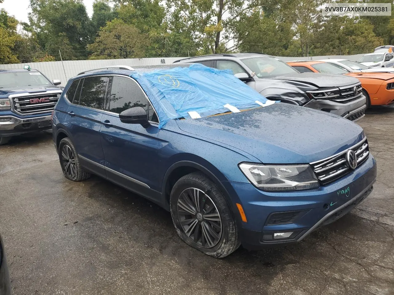 3VV3B7AX0KM025381 2019 Volkswagen Tiguan Se