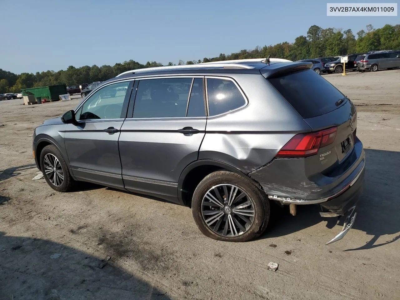 2019 Volkswagen Tiguan Se VIN: 3VV2B7AX4KM011009 Lot: 71122544