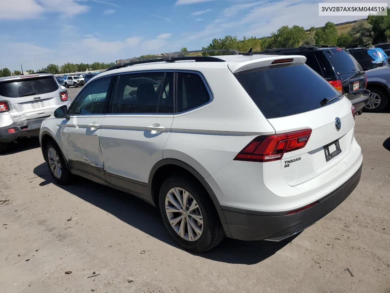 3VV2B7AX5KM044519 2019 Volkswagen Tiguan Se