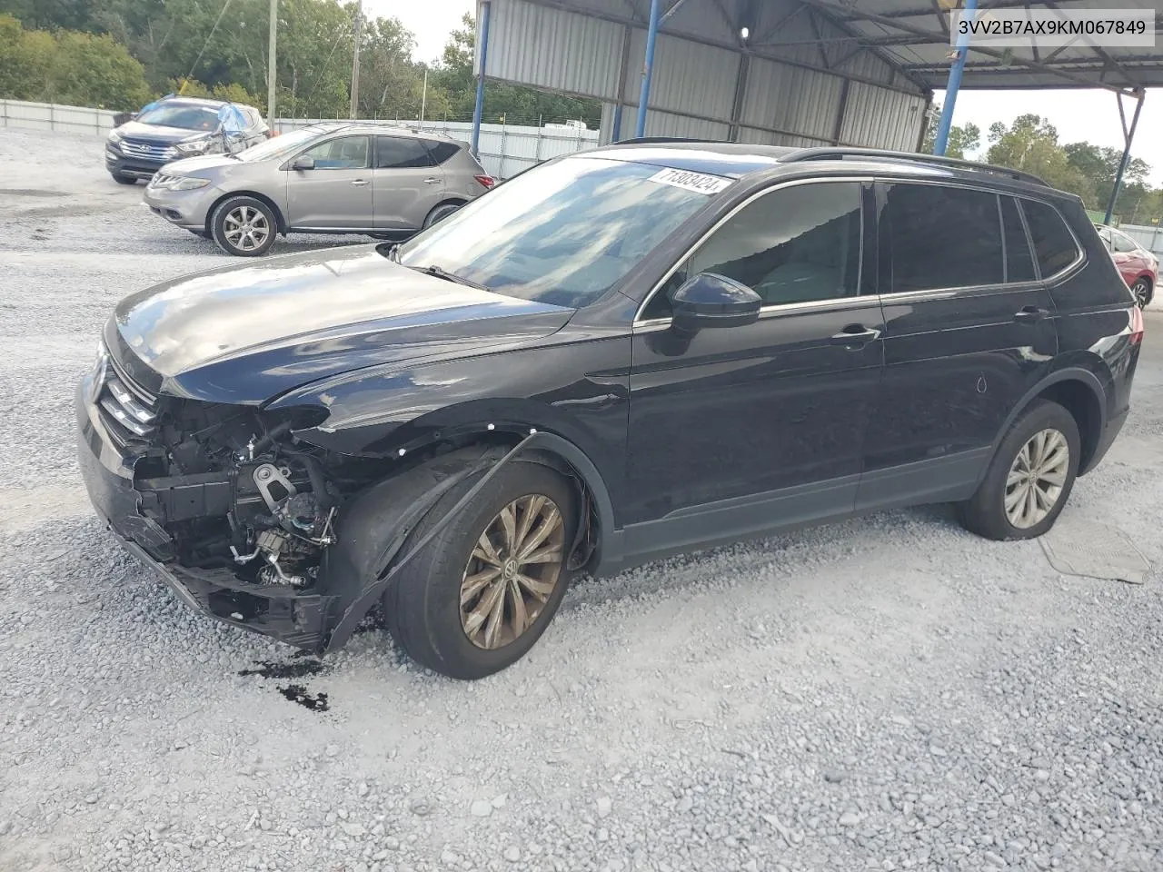 3VV2B7AX9KM067849 2019 Volkswagen Tiguan Se