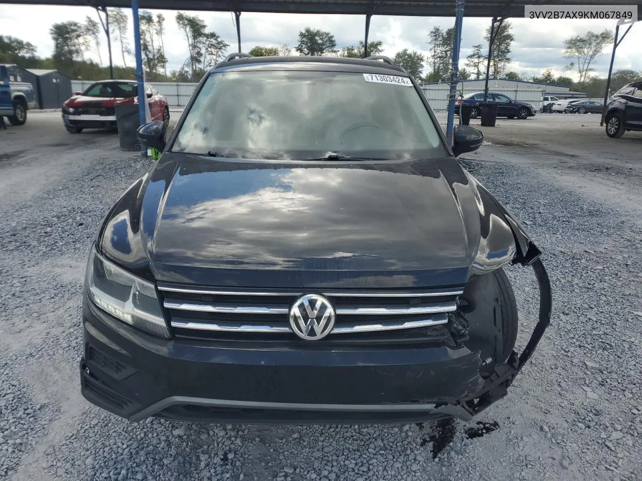 3VV2B7AX9KM067849 2019 Volkswagen Tiguan Se