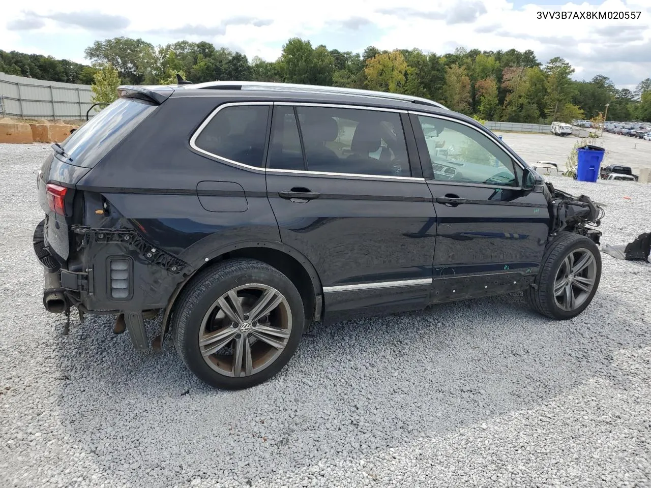 2019 Volkswagen Tiguan Se VIN: 3VV3B7AX8KM020557 Lot: 71917264