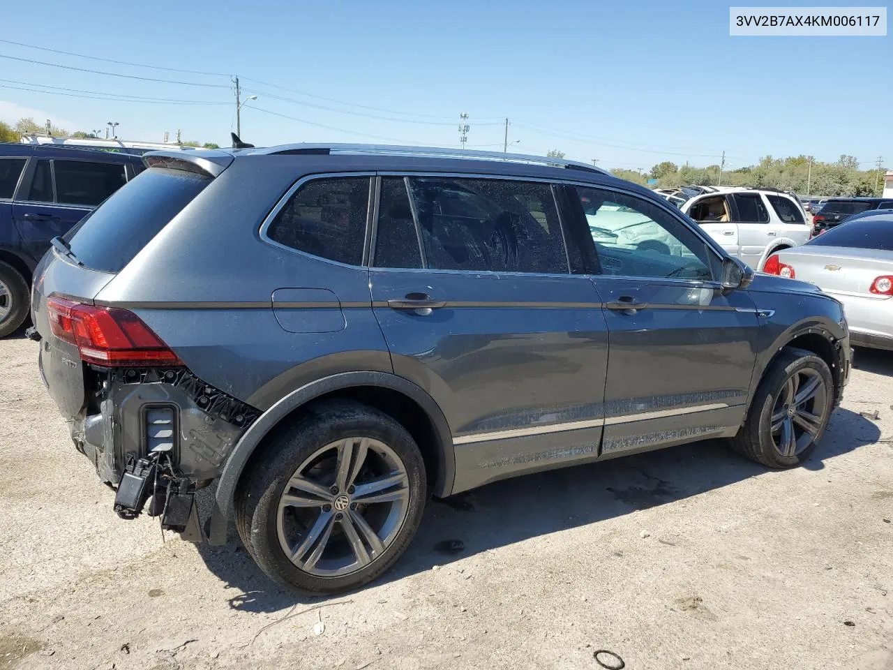 3VV2B7AX4KM006117 2019 Volkswagen Tiguan Se