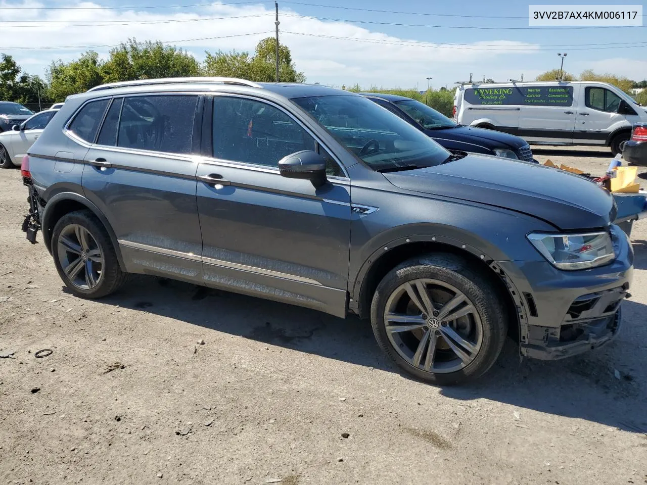 3VV2B7AX4KM006117 2019 Volkswagen Tiguan Se