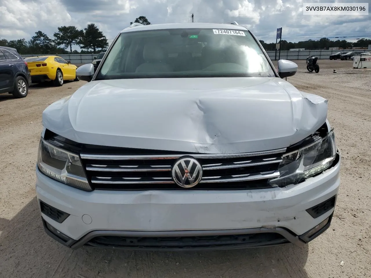 3VV3B7AX8KM030196 2019 Volkswagen Tiguan Se