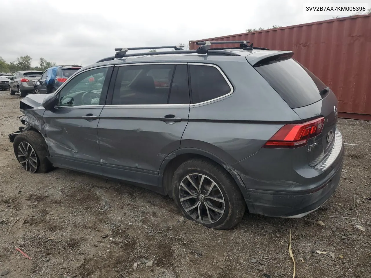 2019 Volkswagen Tiguan Se VIN: 3VV2B7AX7KM005396 Lot: 72445704