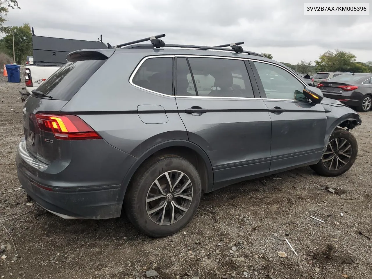 2019 Volkswagen Tiguan Se VIN: 3VV2B7AX7KM005396 Lot: 72445704