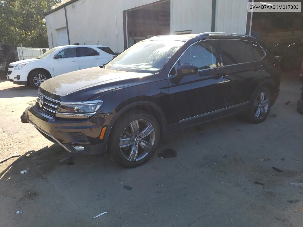 2019 Volkswagen Tiguan Sel Premium VIN: 3VV4B7AX0KM017883 Lot: 72590084