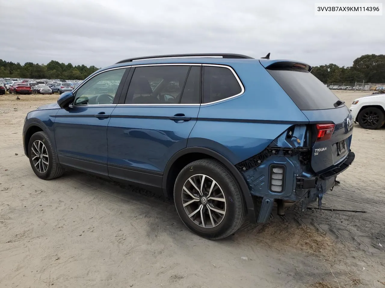 2019 Volkswagen Tiguan Se VIN: 3VV3B7AX9KM114396 Lot: 72602714