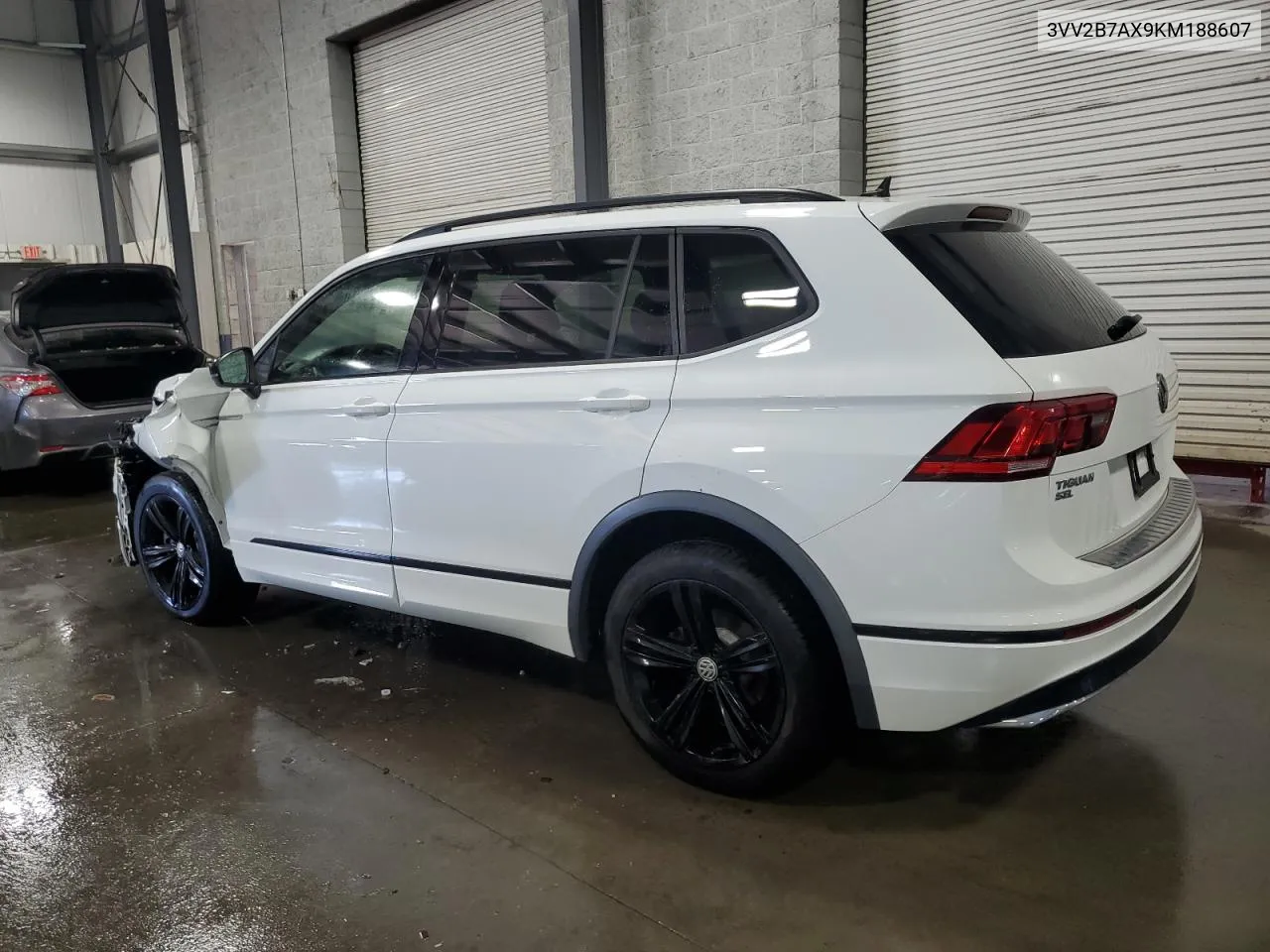 2019 Volkswagen Tiguan Se VIN: 3VV2B7AX9KM188607 Lot: 72802694