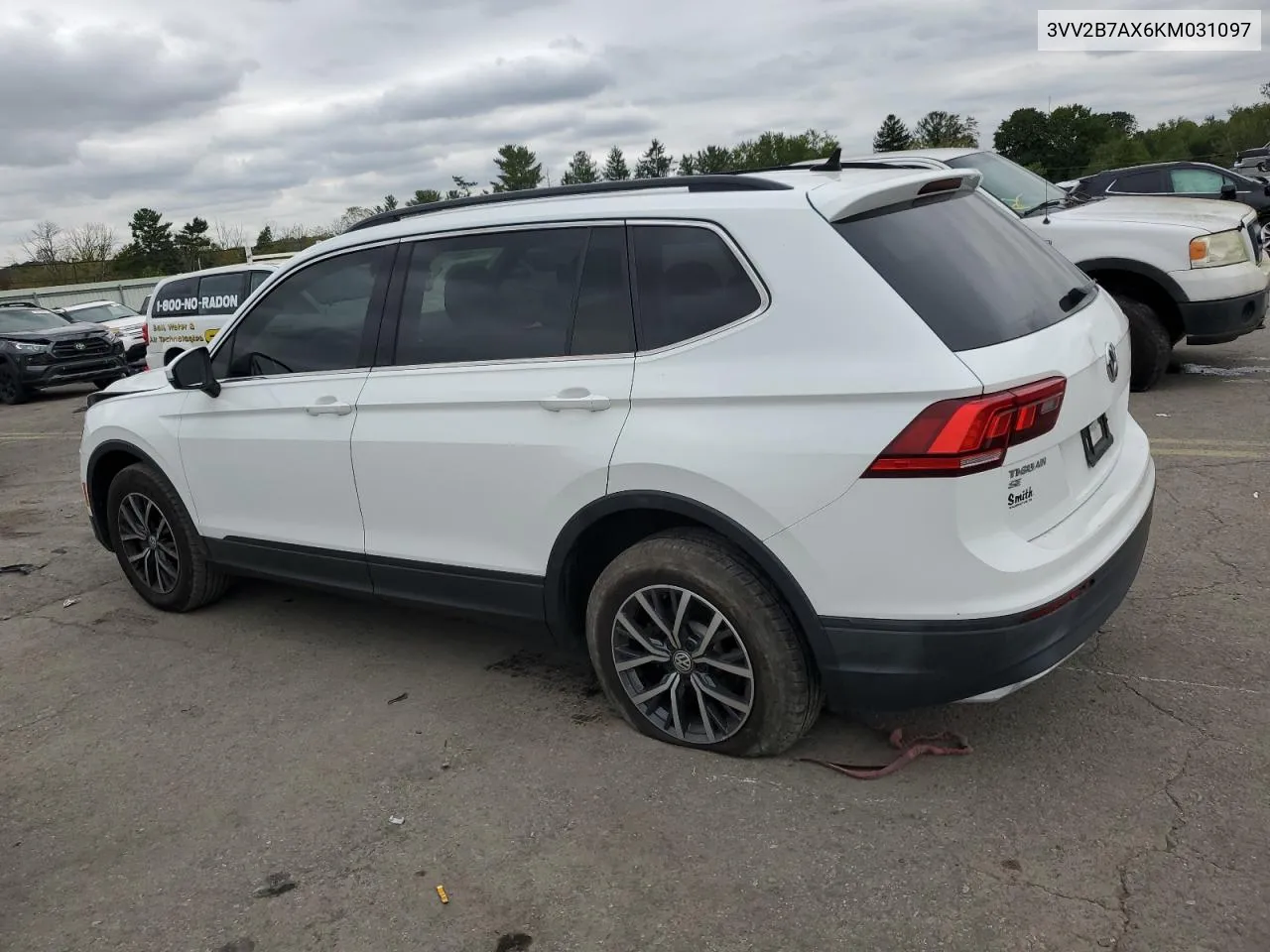 2019 Volkswagen Tiguan Se VIN: 3VV2B7AX6KM031097 Lot: 72957774