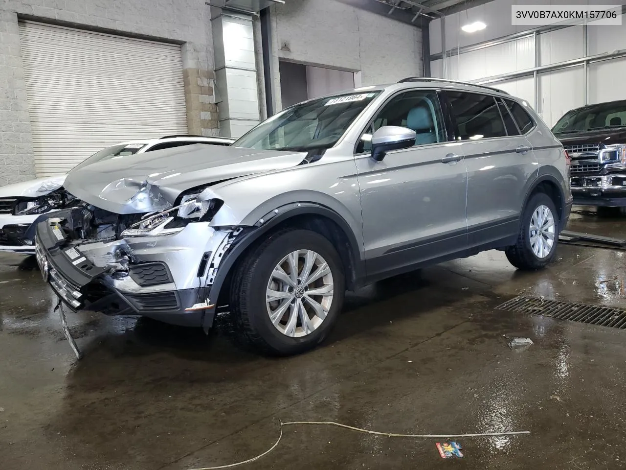 3VV0B7AX0KM157706 2019 Volkswagen Tiguan S