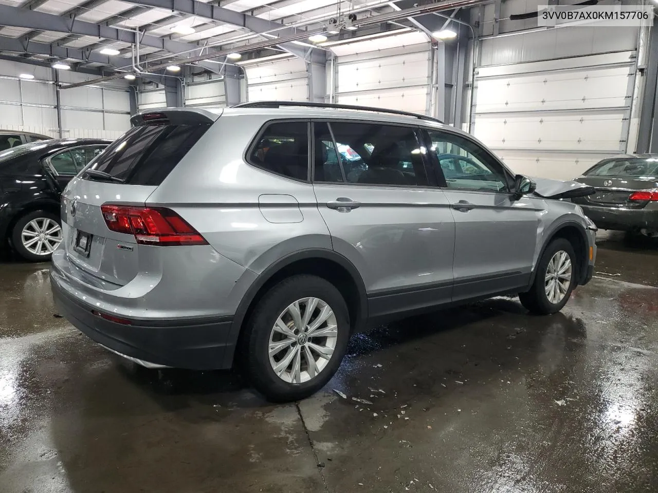 2019 Volkswagen Tiguan S VIN: 3VV0B7AX0KM157706 Lot: 73121984