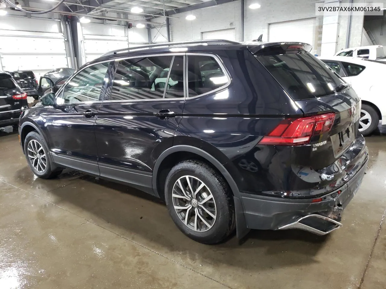 2019 Volkswagen Tiguan Se VIN: 3VV2B7AX6KM061345 Lot: 73574924