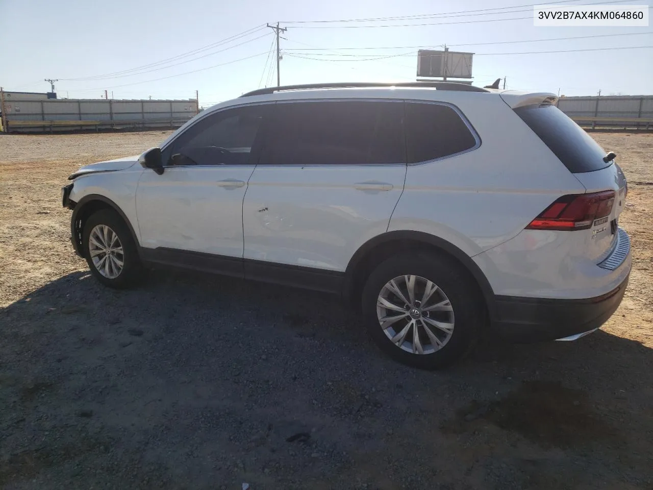 2019 Volkswagen Tiguan Se VIN: 3VV2B7AX4KM064860 Lot: 73758714