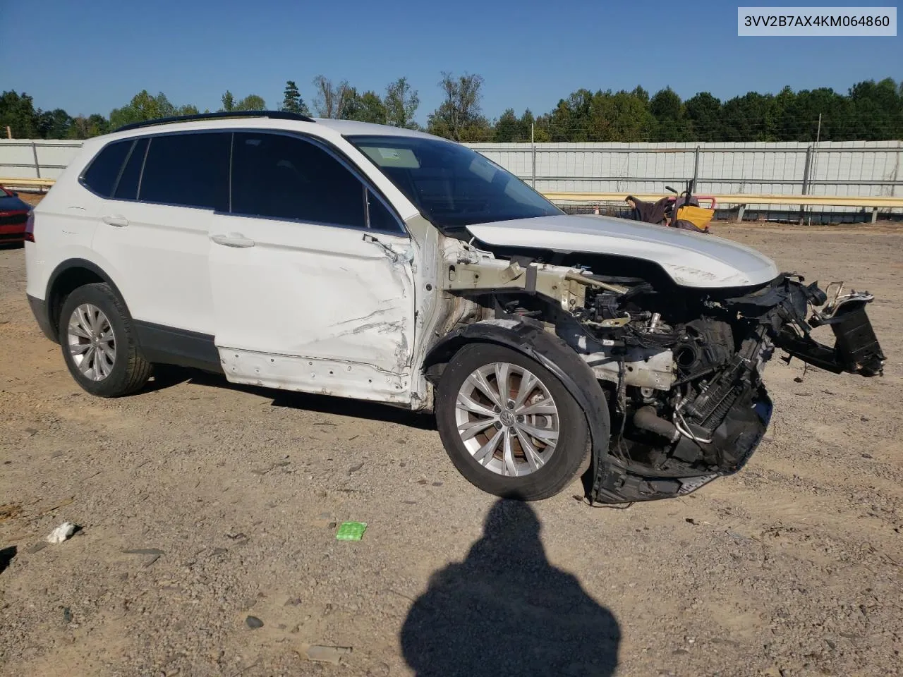 3VV2B7AX4KM064860 2019 Volkswagen Tiguan Se