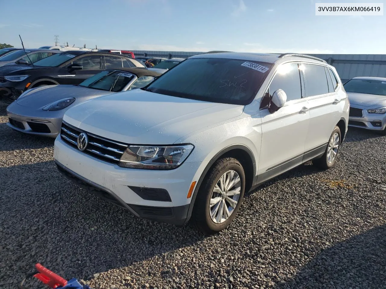 2019 Volkswagen Tiguan Se VIN: 3VV3B7AX6KM066419 Lot: 73838114