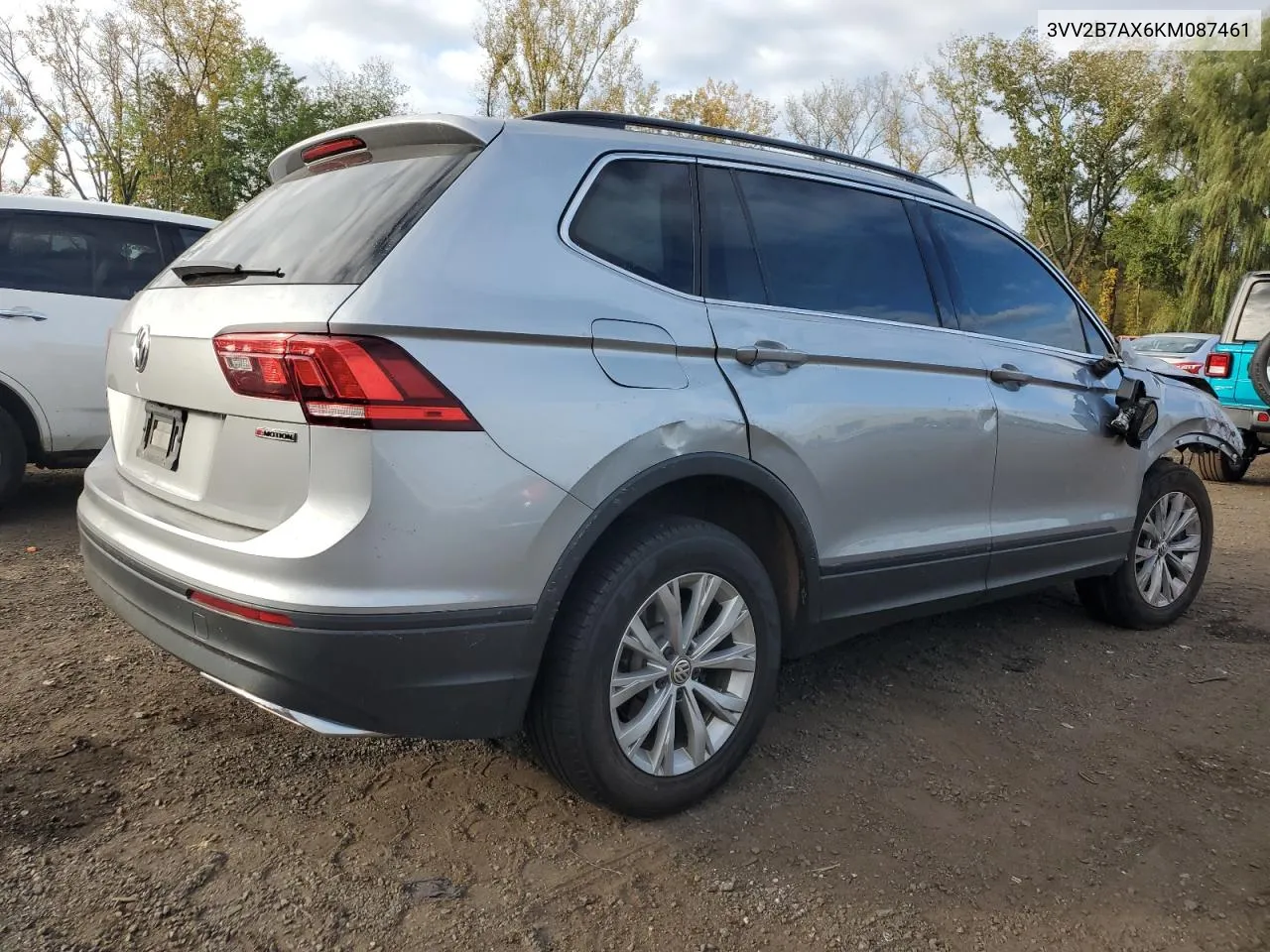 2019 Volkswagen Tiguan Se VIN: 3VV2B7AX6KM087461 Lot: 73881464