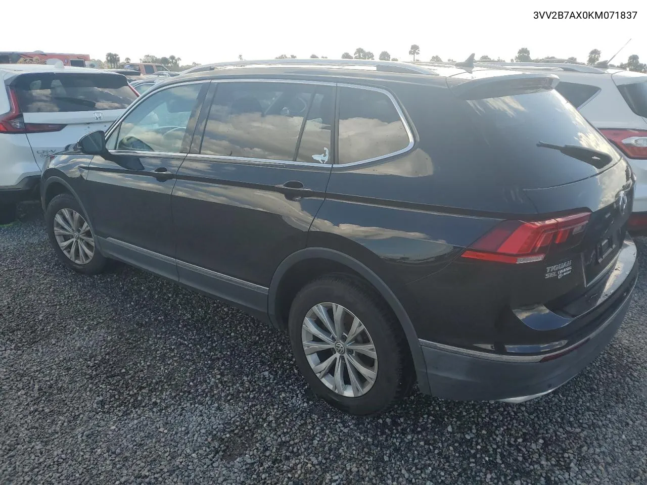 2019 Volkswagen Tiguan Se VIN: 3VV2B7AX0KM071837 Lot: 74096314