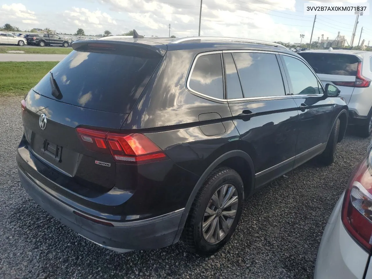 2019 Volkswagen Tiguan Se VIN: 3VV2B7AX0KM071837 Lot: 74096314