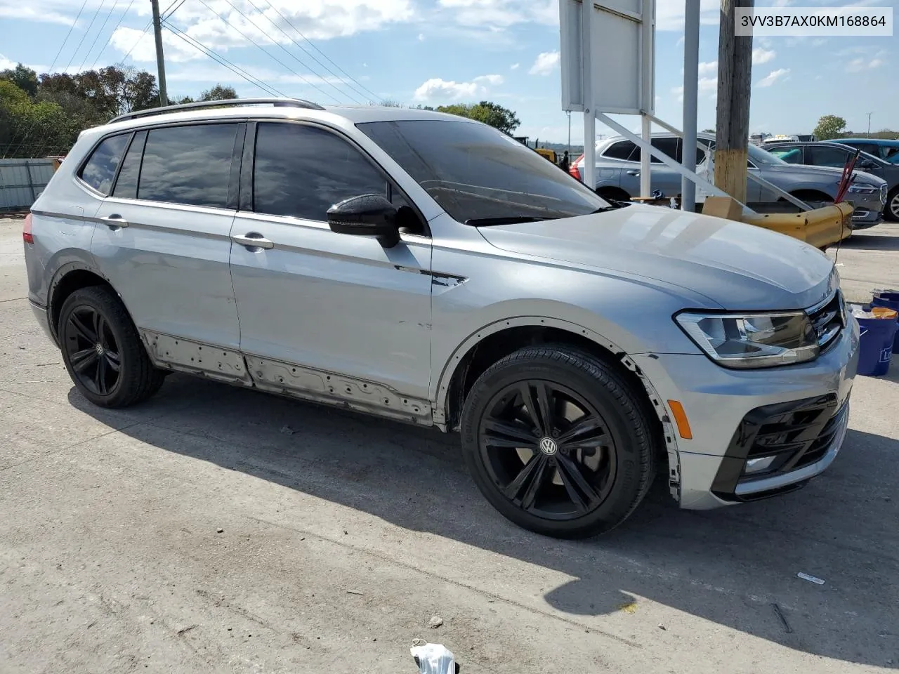 2019 Volkswagen Tiguan Se VIN: 3VV3B7AX0KM168864 Lot: 74187074