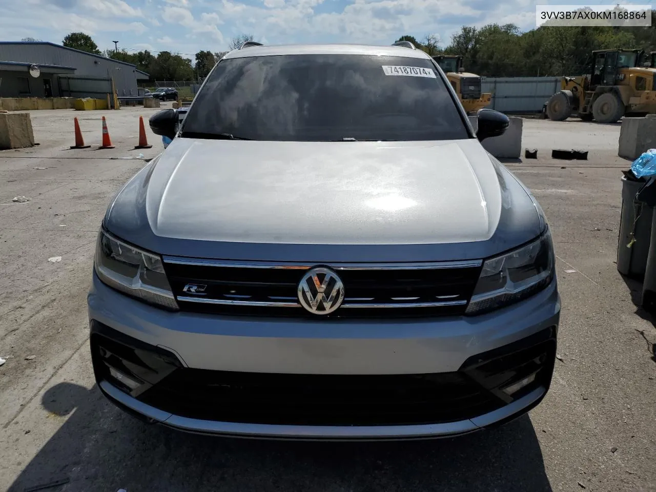 2019 Volkswagen Tiguan Se VIN: 3VV3B7AX0KM168864 Lot: 74187074