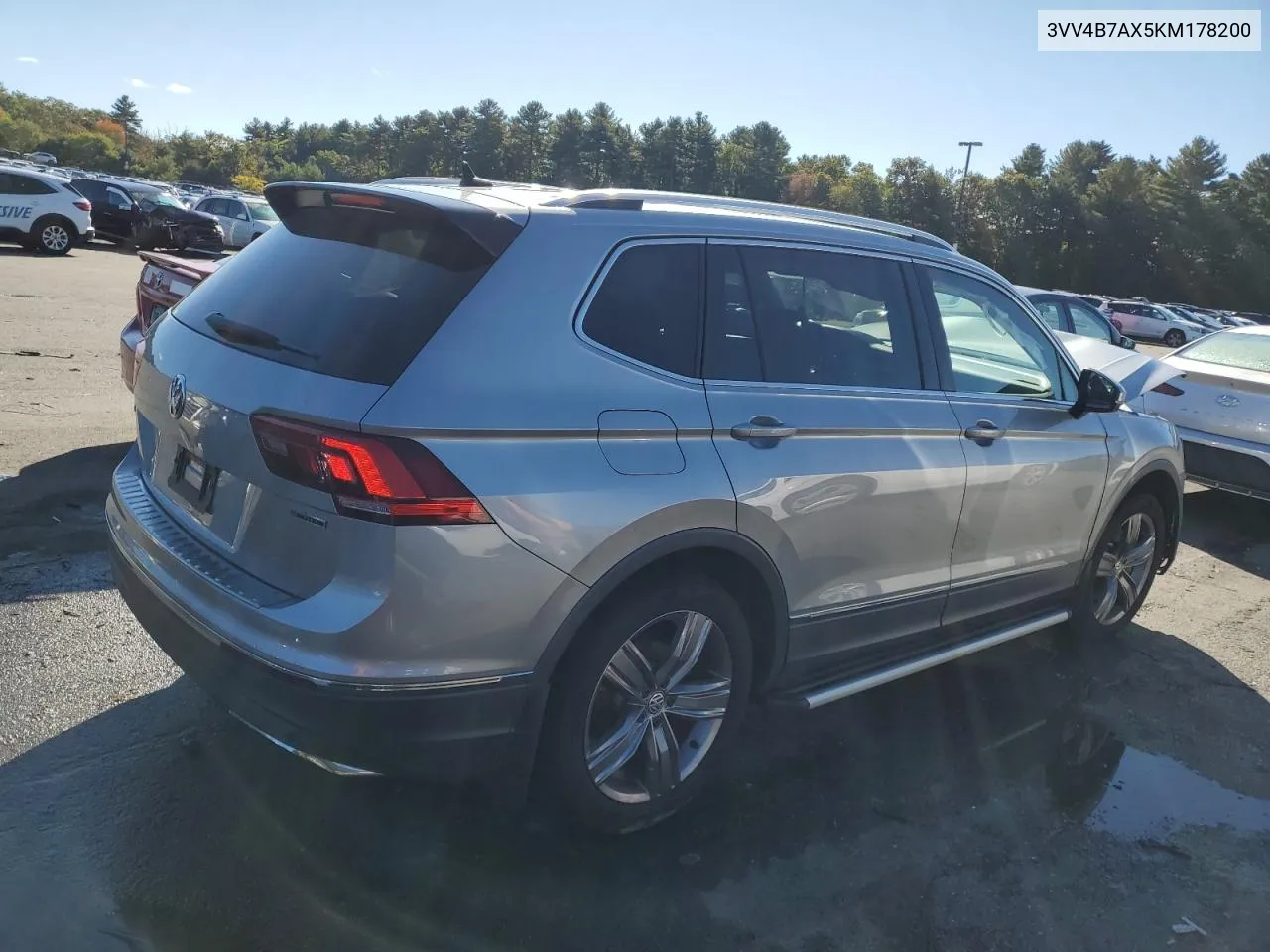 2019 Volkswagen Tiguan Sel Premium VIN: 3VV4B7AX5KM178200 Lot: 74285204