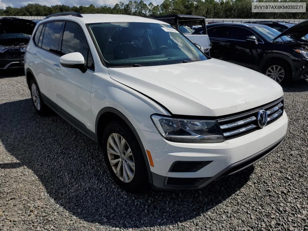 2019 Volkswagen Tiguan S VIN: 3VV1B7AX8KM030271 Lot: 74603924