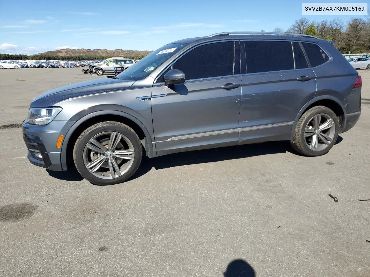 2019 Volkswagen Tiguan Se VIN: 3VV2B7AX7KM005169 Lot: 74609234