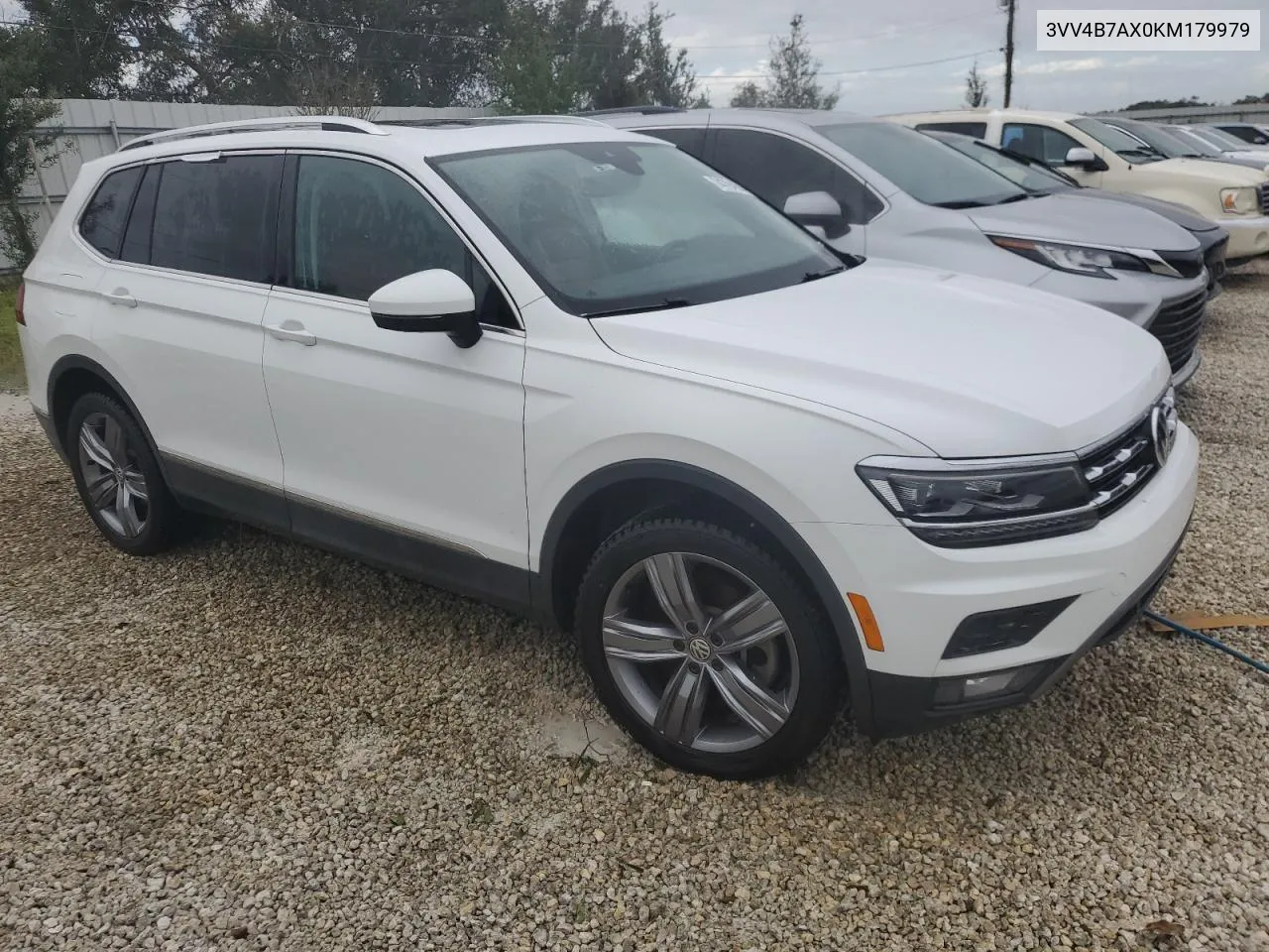 2019 Volkswagen Tiguan Sel Premium VIN: 3VV4B7AX0KM179979 Lot: 74794684