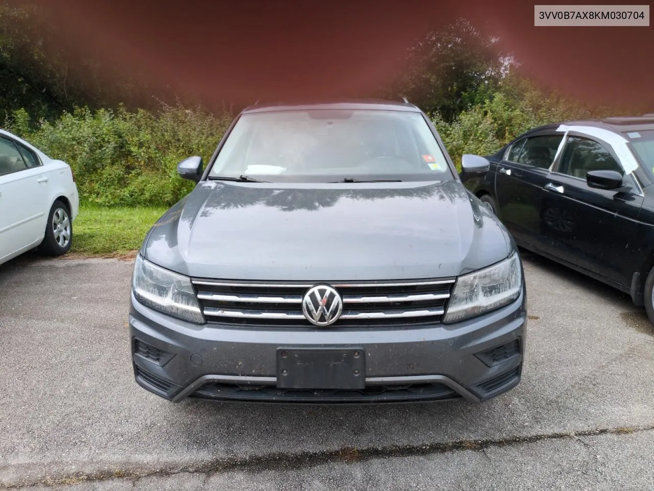 2019 Volkswagen Tiguan S VIN: 3VV0B7AX8KM030704 Lot: 75040494