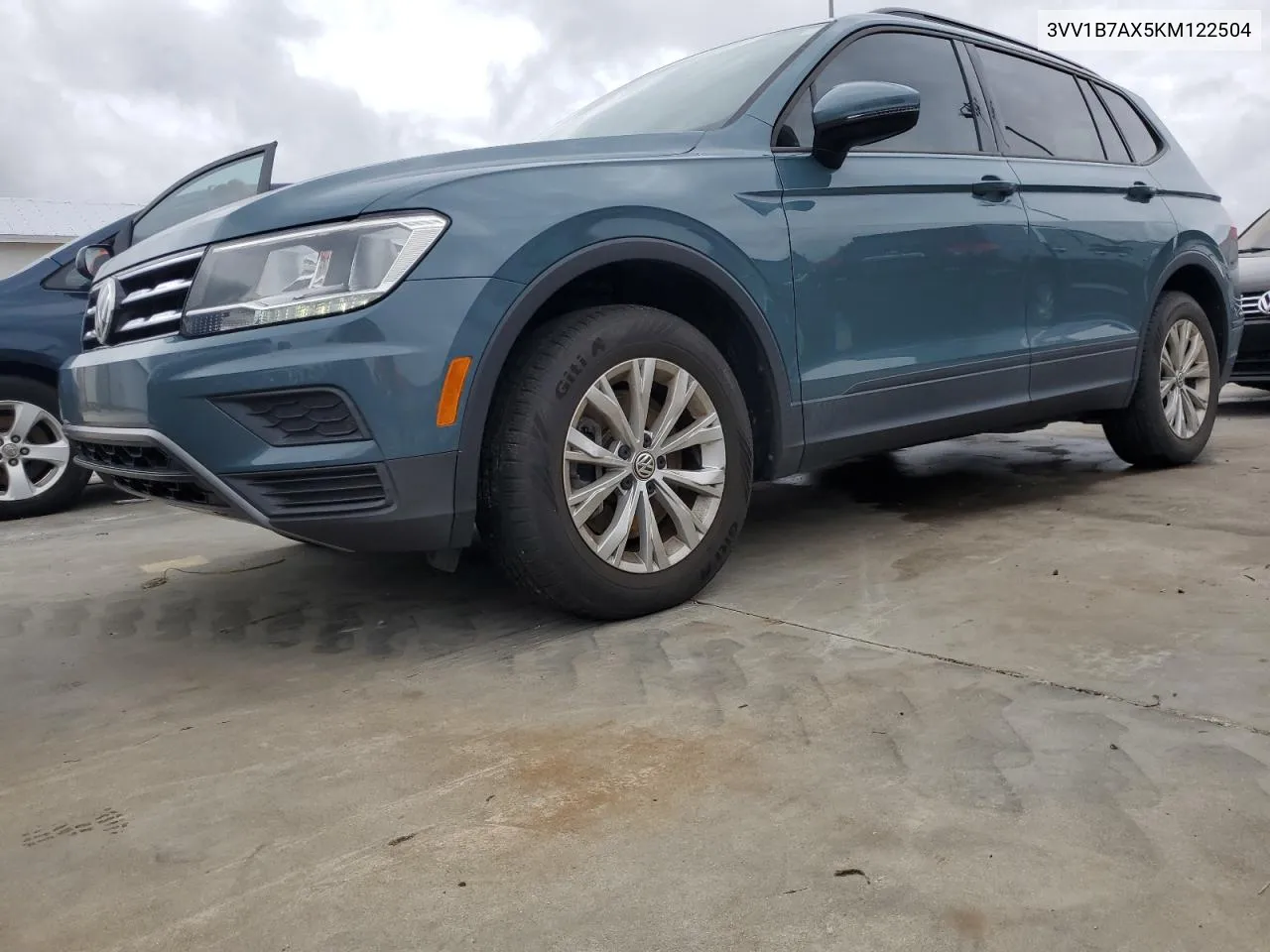 2019 Volkswagen Tiguan S VIN: 3VV1B7AX5KM122504 Lot: 75088054