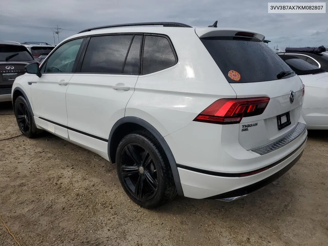 2019 Volkswagen Tiguan Se VIN: 3VV3B7AX7KM082807 Lot: 75093224